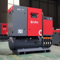 Compresseur d'air 4-en-1 Sollant – Fournisseur fiable de compresseurs d'air – Service OEM/ODM disponible – Compresseur d'air tout-en-un