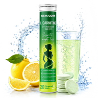 BioLex OEM Marque Privée Comprimés Effervescents de L-Carnitine pour la Perte de Poids et la Brûlure des Graisses