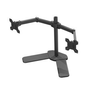 Có thể điều chỉnh 10 ''-27'' thép máy tính xách tay màn hình đứng cơ sở ba màn hình hỗ trợ cho máy tính để bàn và TV đóng hộp - Product Image 3