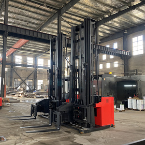 Carretilla elevadora eléctrica de pasillo estrecho de almacén, 1 tonelada, 1,5 toneladas, 1,6 toneladas, apilador de paletas de camiones de 3 vías con horquilla giratoria de 180 ° - Product Image 6