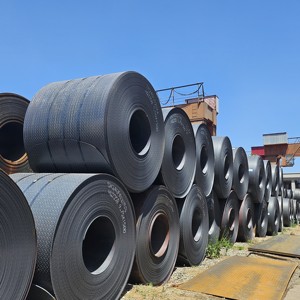 Bobina Ss400 S355jr de primera calidad, bobina de acero laminada en caliente recién producida, bobinas laminadas en caliente a cuadros, placas lisas laminadas en caliente - Product Image 4