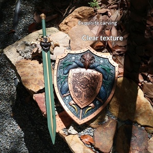 Juego de Espadas de Juguete HBZ para Niños, Arma de Espuma de Halloween con Escudo para Niños - Product Image 3