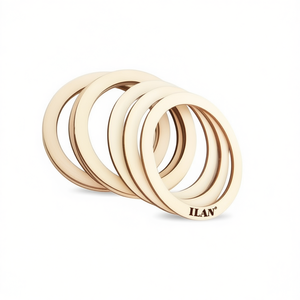 Anello in Legno Iln 15cm Spessore 3mm per Progetti Artigianali Fai-da-Te - Product Image 2