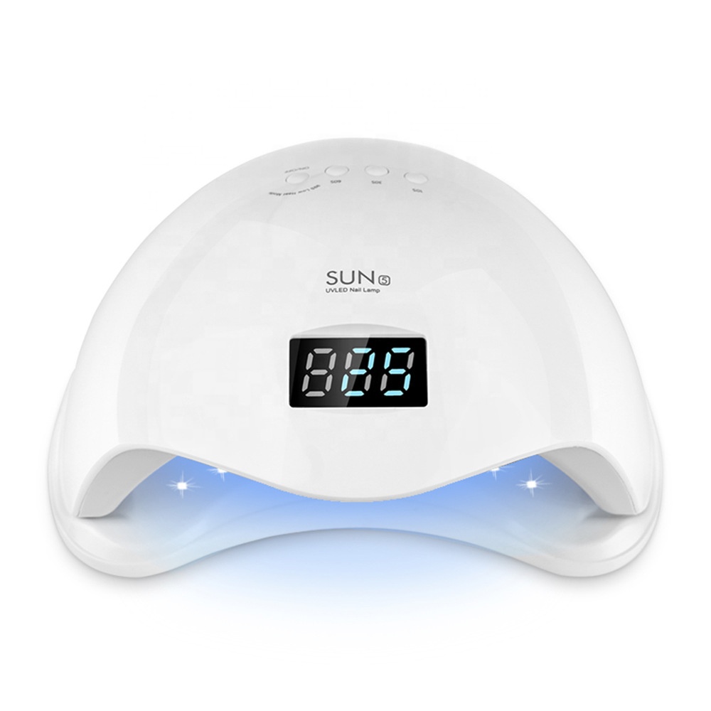 Частная этикетка изготовленным на заказ логосом, 24 светодиодами и ИК-подсветкой дальностью действия солнце 5 Лак для ногтей Уход за ногтями Гель-лак сушилка профессиональная машинка для стрижки 48 Вт УФ светодиодная лампа для сушки ногтей