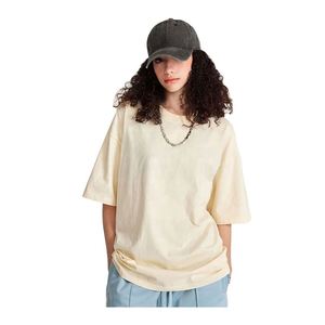 Designer Printed Customizable 100% Cotton Knitted Heavy Weight Oversize High Street Wear T-<b>Shirt</b> for Men with Drop Shoulder - Product Image 1