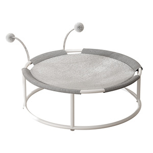 Bán Buôn Thân Thiện Với Môi Rắn Tất Cả Các Mùa Sắt Mèo Giường Chống Ẩm Mèo Võng Trampoline Mùa Hè Thoáng Khí Lưới Giường Vật Nuôi - Product Image 5