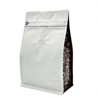 Sacs en jute pour grains de café et poudre de matcha avec valve amovible, logo personnalisé pour l'industrie alimentaire