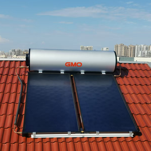 Calentador de Agua Solar Eléctrico Presurizado de Placa Plana, Independiente, para Uso en Exteriores, Garajes y Hogares, 190L 270L - Product Image 4