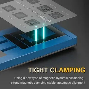 แท่นถอดชิปและรีบอล TX T4 Pro Universal สำหรับซ่อม BGA ใช้กับ <span class=keywords><strong>iPhone</strong></span> และ Android <span class=keywords><strong>CPU</strong></span> EMMC RAM พร้อมลายฉลุ <span class=keywords><strong>14</strong></span> แบบ - Product Image 6