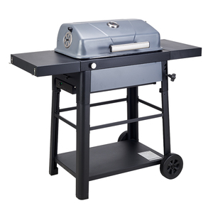 <span class=keywords><strong>Barbecue</strong></span> moderne au charbon de bois en métal avec plateau amovible Finition enduite de poudre Exportation de dédouanement transfrontalier - Product Image 2