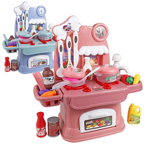 Pretend Play Kitchen Toy Set Plastic Food Cutting Toys For Kids Ages 2 4 Years Simulated Cooking Set - Product Image 5