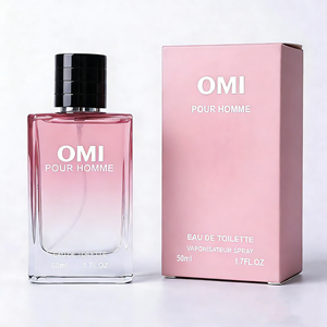 Luxury Glass Perfume Bottles 30ml 50ml 100ml with <b>Box</b> Custom Logo Refillable Spray <b>Empty</b> - Product Image 1