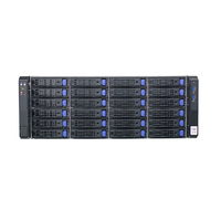 Server 4U Rack Chassis RS436-02M untuk 36 Slot Hard Disk 12GB/S Expansion Backboard EBB/ATX Motherboard Redundant Power Supply