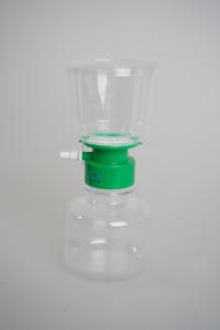 مرشح علوي للزجاجة الغشائية من النايلون PES MCE وdf ، مضخة تفريغ من البلاستيك المعقمة ، مضخة تفريغ للاستعمال مرة واحدة - Product Image 3