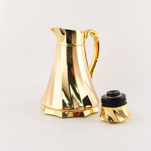 กาน้ำชาคุณภาพสูง Mayflower รุ่น Golden Teapot Dallah ขนาด 1000 มล. กระติกน้ำร้อนแบบอาหรับ เก็บความร้อน กาต้มกาแฟแบบอาหรับ - Product Image 5