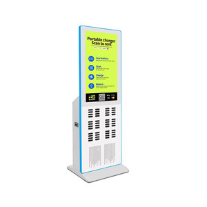 Station <span class=keywords><strong>de</strong></span> <span class=keywords><strong>location</strong></span> <span class=keywords><strong>de</strong></span> batteries externes partagées commerciales avec paiement par contact, code QR et <span class=keywords><strong>lecteur</strong></span> <span class=keywords><strong>de</strong></span> <span class=keywords><strong>carte</strong></span> <span class=keywords><strong>de</strong></span> crédit - Product Image 5