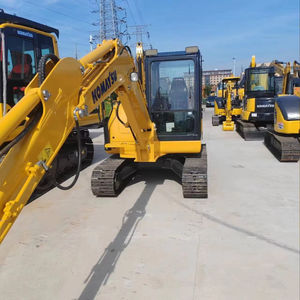 รถขุดขนาดเล็ก Komatsu PC56 มือสอง สภาพดีเยี่ยม รุ่นปี 2022 ความจุบุ้งกี๋ 0.2 ลบ.ม. เครื่องยนต์สำหรับใช้งานเชิงพาณิชย์ ผลิตในจีน ขาย - Product Image 1