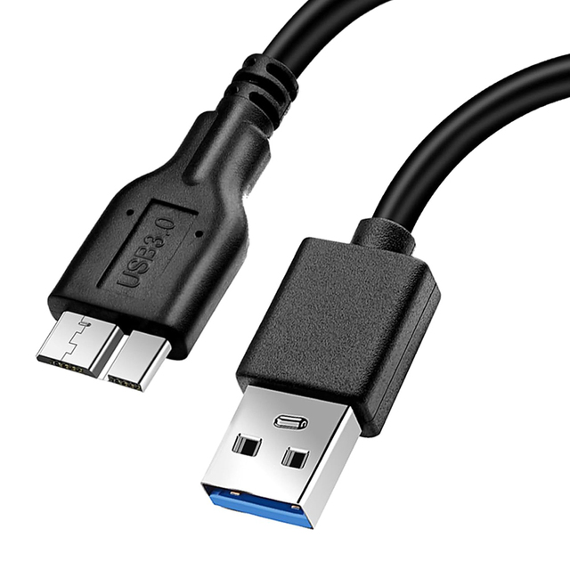 Micro USB 3.0 Cable USB A to Micro B Cord External Hard Drive Cable for 5Gbps Data Transfer