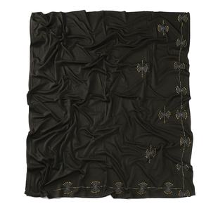 Malaysia musulmana señora elegante suave invierno Jersey bufanda Color sólido largo diamante piedra chales para mujeres H484 - Product Image 2