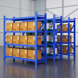 Simple Assemble Adjustable Industrial <b>Storage</b> Shelving Wholesale Factory Price for <b>Workshop</b> Warehouse Supermarket Needs - Product Image 5