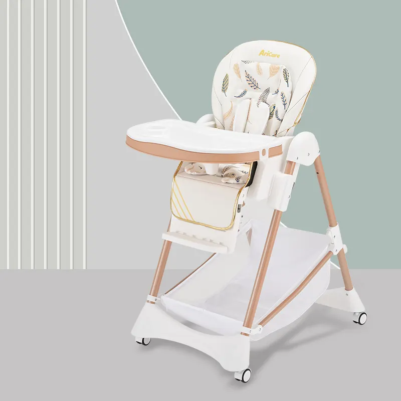 Multifuncional Cadeira Alta Crianças Segurança Portátil Baby Dining Chair Ajustável Criança alimentação cadeira alta para crianças comendo