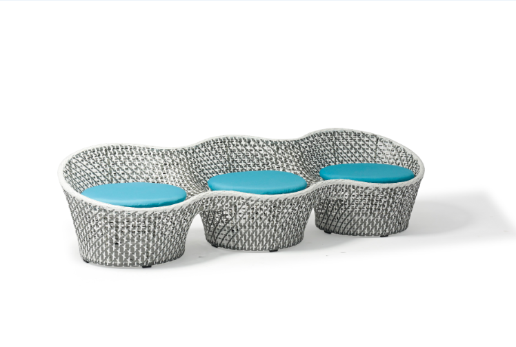 Modern Custom Tctd Peanut Shape Lounges And Sofas Furniture Garden Sofa Set, Design Rattan Outdoor Furniture Sofa