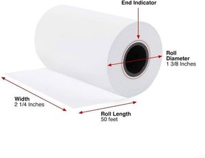 กระดาษปริ้นเตอร์ราคาโรงงานถูก กระดาษความร้อน 80 มม. กระดาษม้วนสำหรับเครื่อง POS - Product Image 5