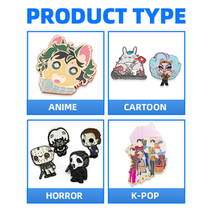 Alfileres de solapa de esmalte personalizables, grabado del Día Nacional del Fabricante de aleación de Zinc y hierro, logotipo troquelado fundido y suave duro - Product Image 6