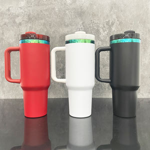 RTS Xmas rosso verde polvere nuovo colore specchio oro verde sotto 40oz bicchiere sottovuoto bottiglia di acqua tazza di caffè per stampa laser - Product Image 5