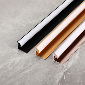 Profilés métalliques de protection des bords de carreaux d'angle carré en aluminium - Product Image 5