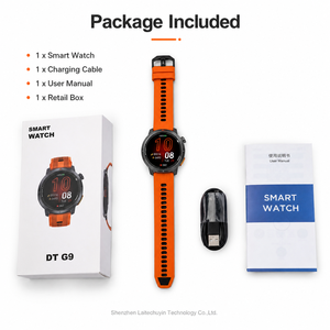 Nouvelle montre connectée GPS DT 2026 pour l'extérieur, écran AMOLED, boussole hors ligne, appels Bluetooth, étanche 3ATM, montre de sport pour hommes - Product Image 4