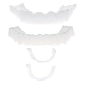 Appareils dentaires de simulation Snapon, <span class=keywords><strong>couvre</strong></span>-dents Snapon, facettes dentaires supérieures et inférieures, blanchiment des dents <span class=keywords><strong>parfait</strong></span>, remplacement - Product Image 5