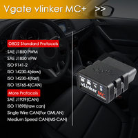 Escáner OBD2 Vgate VLinker MC ELM327 V2.2 Bluetooth 3.0, Herramienta de Diagnóstico Automotriz OBD 2 BimmerCode FORScan, ELM 327 V1 5