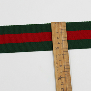 2 inch màu xanh lá cây màu đỏ Jacquard Ribbon <span class=keywords><strong>Webbing</strong></span> dệt băng ban nhạc vải TRIM Craft Belt may Nguồn cung cấp cho túi xách Giày - Product Image 6