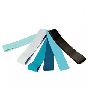 Haiyang Libenli Custom Logo Natur latex 25 cm Mini <span class=keywords><strong>Loop</strong></span> Bunte Stretching Fitness Zubehör Fitness Gummibänder - Product Image 1