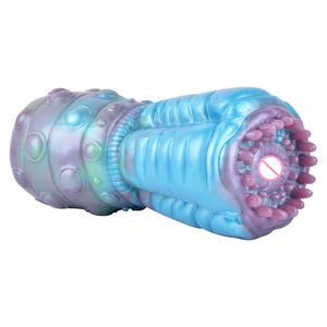 ถ้วยช่วยตัวเองสำหรับผู้ชายรูปทรงอวัยวะเพศหญิงหลากสีสัน - Product Image 3