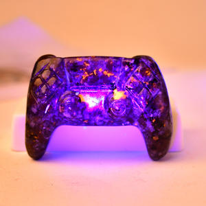 Venta al por mayor de adornos de piedra natural en bruto, adornos de cristal y la Oficina para <span class=keywords><strong>el</strong></span> hogar, controladores de juego de obsidiana - Product Image 6