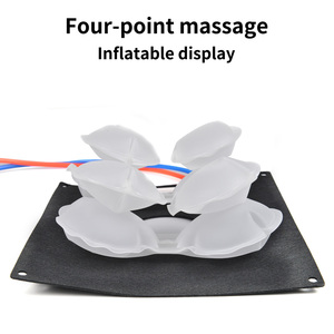 Kit de massage pour siège de voiture 12V en TPU, système de massage pneumatique 4 points universel avec pompe et valve intégrées - Product Image 4