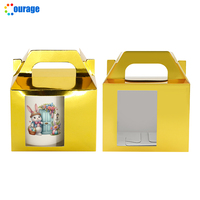 Boîtes d'emballage vierges pour tasses en céramique de 11 oz, imprimables, pour sublimation, boîtes d'emballage vierges pour tasses de 11 oz pour impression