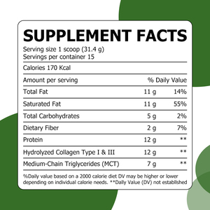 Colágeno en Polvo con Fruta del Monje y Cacao, Suplemento Dietético Diseñado para Apoyar la Rutina Matutina, Bebida en Polvo Fácil de Disfrutar - Product Image 2