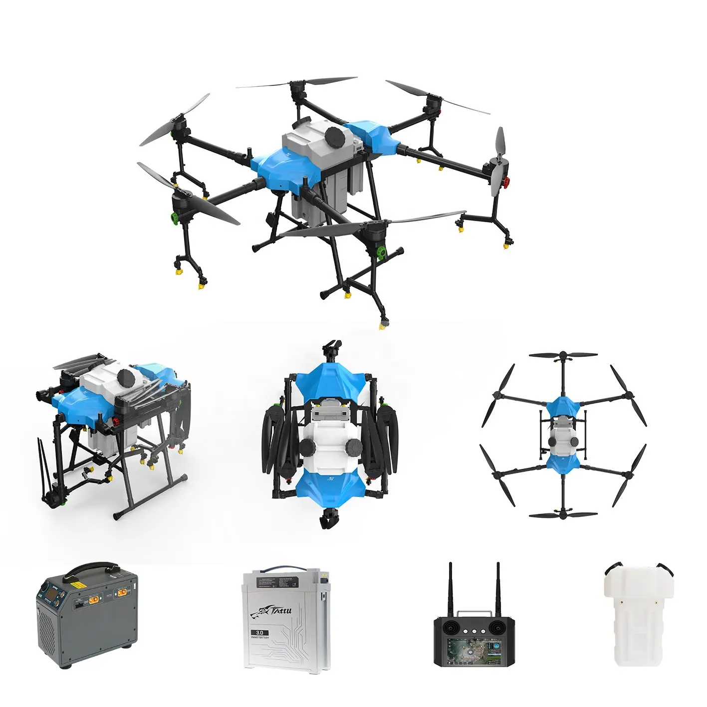 Factory Direct Sale Yuanmu 30L 40L 28000Mah High Quality Cell Farm Auto Spray Insect Drone For Rice