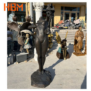 Statue en bronze moderne Art Déco Nouveau <span class=keywords><strong>de</strong></span> danseuse <span class=keywords><strong>de</strong></span> la vigne Frishmuth pour jardin, cadeau, décoration <span class=keywords><strong>de</strong></span> villa et <span class=keywords><strong>de</strong></span> maison - Product Image 4