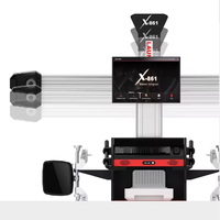 LAUNCH Meilleure vente X861 PRO Machine d'alignement de roues de voiture 3D Computer Camera Beam Automatic Track System Car Alignment