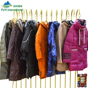 Ingrosso piumino spesso da donna in inverno balle di abbigliamento usate giacche usate da donna sudafrica - Product Image 6