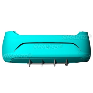 Difusor de Parachoques Trasero para Coche, Pieza de Modificación para Seat Leon 2013-2016, Protector de Parachoques, Cubierta Protectora, Accesorios para Coche - Product Image 3