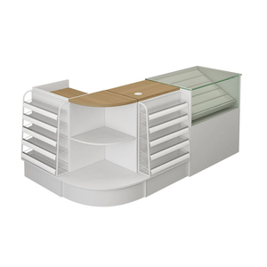 Mostrador de Caja Personalizado Hongbai para Tiendas de Conveniencia y Supermercados, Fabricado en MDF - Product Image 3