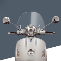Pare-Brise de Moto Déflecteur de Vent pour Piaggio Vespa GTS300 LX150 Vespa250 PX150