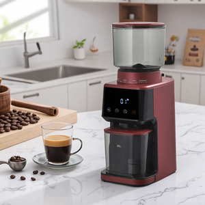 CG018 Machine à moudre automatique multi-réglable Burr Espresso Coffee Grain Machine à café électrique - Product Image 4