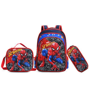 <span class=keywords><strong>Mochila</strong></span> <span class=keywords><strong>con</strong></span> <span class=keywords><strong>Ruedas</strong></span> de <span class=keywords><strong>Tres</strong></span> Piezas de 16 Pulgadas para Niños, Diseño 3D de Dibujos Animados en Nailon, Unisex, para Estudiantes de Primaria, de Doble Asa - Product Image 5