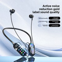 Casque Sans Fil Karaoké à Retour d'Oreille Strictement Sélectionné pour Diffusion en Direct avec Écran Couleur Variable et Affichage Numérique